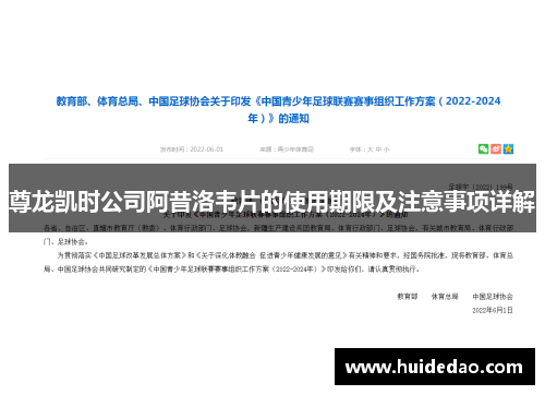 尊龙凯时公司阿昔洛韦片的使用期限及注意事项详解